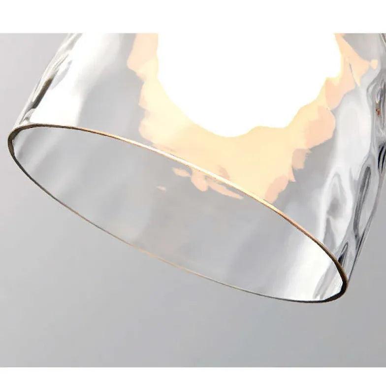 Levy Minimalist Geometric Glass Pendant Light - Clowas