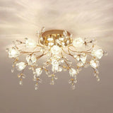 Crystal Flower Modern Luxurious Ceiling Light - Clowas