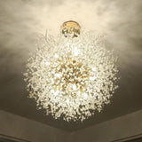 Starburst Gold Crystal Modern Chandelier - Clowas
