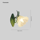 Green lily Country Vintage Wall Lights - Clowas