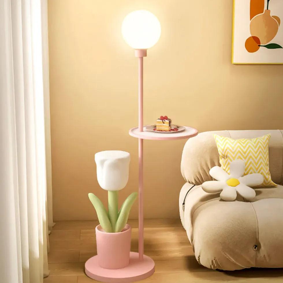 Cute Flower Creative Pink Floor Lamp - Clowas