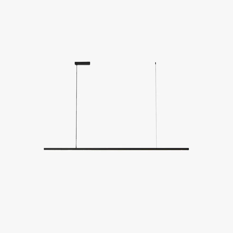 Linear Black LED Bar Pendant Light - Clowas