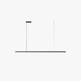Linear Black LED Bar Pendant Light - Clowas