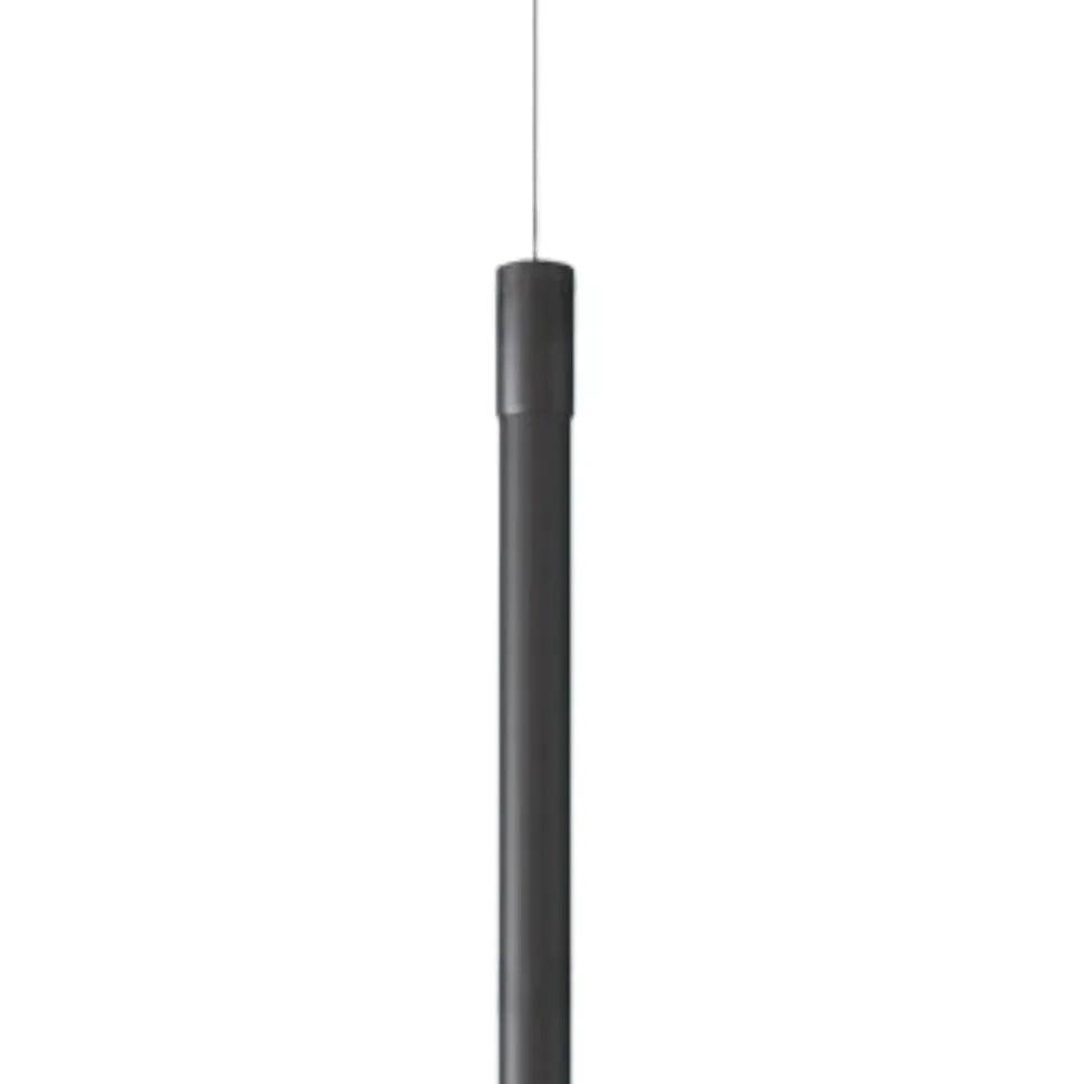 Linear Black LED Bedroom Pendant Light - Clowas