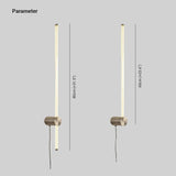 Linear Metal Plug in Wall Lights - Clowas