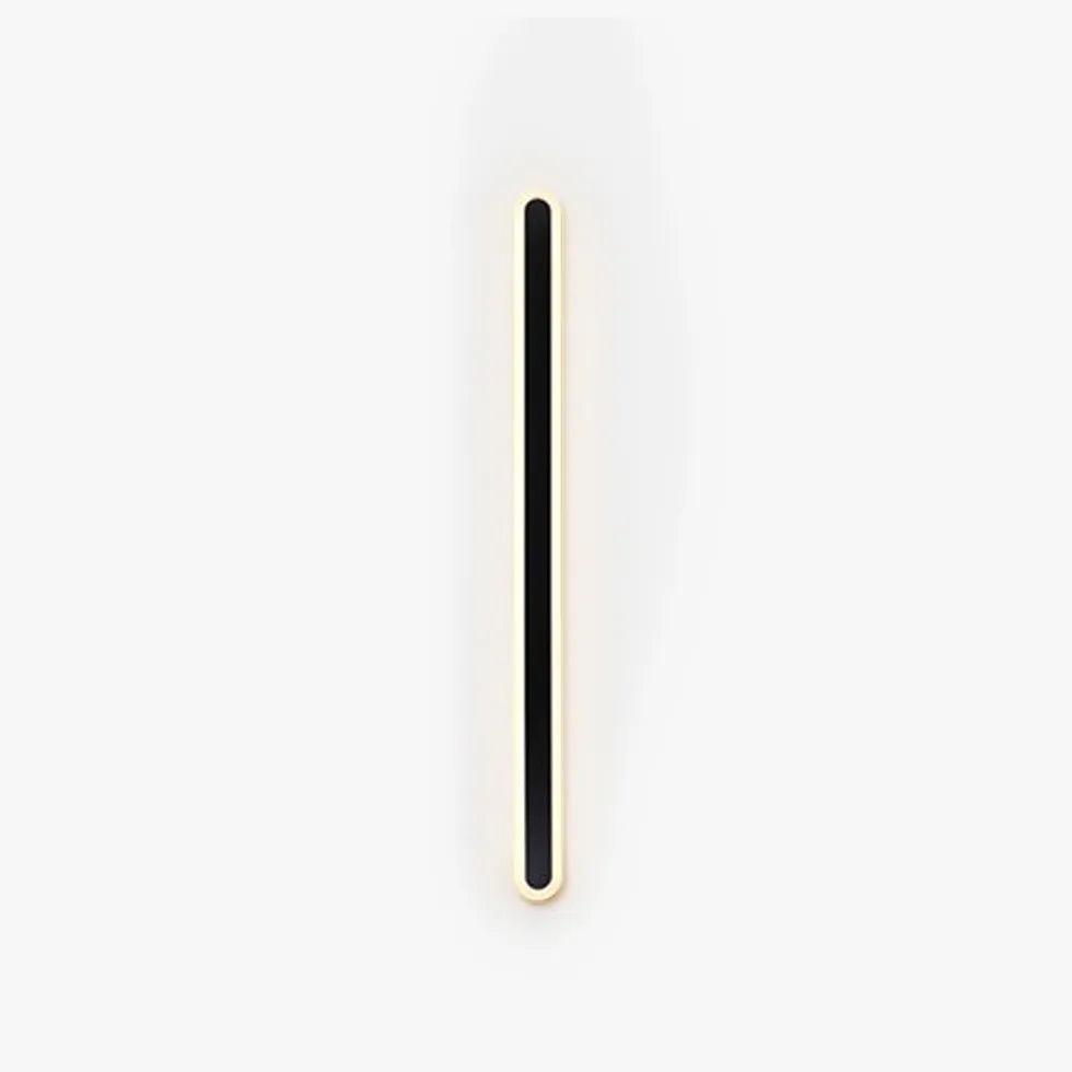 long rectangular Led Black Wall Lamps - Clowas