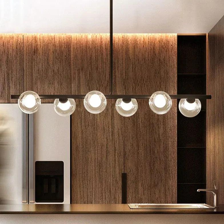 Long Strip Bubble Modern Kitchen Pendant Light - Clowas