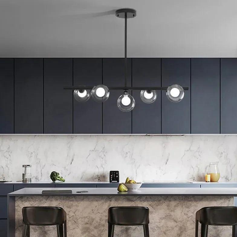 Long Strip Bubble Modern Kitchen Pendant Light - Clowas