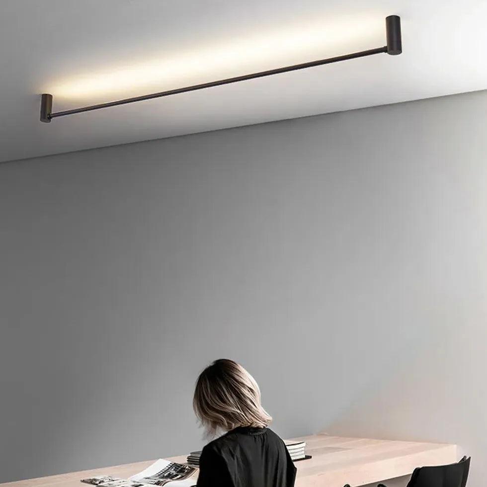 Long-Term Black Modern Flush Ceiling Lights - Clowas