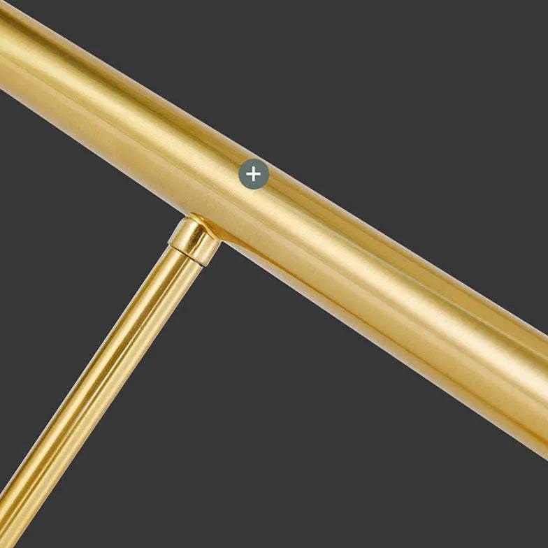 Curved Golden Strip Winding Chandelier - Clowas