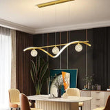 Multi-Light Curved Modern Pendant Light - Clowas