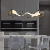 Elegant Wavy Shaped LED Pendant Light - Clowas