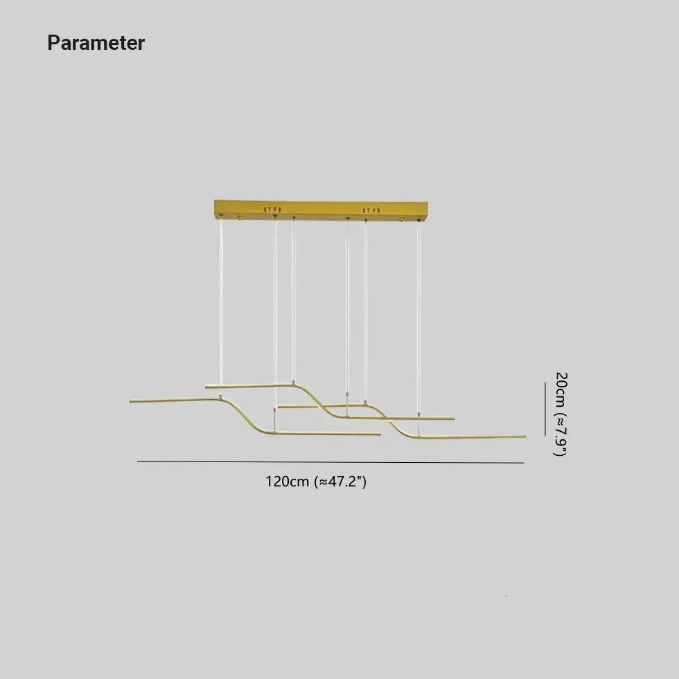 Simplistic Line for Dining Room Pendant Light - Clowas