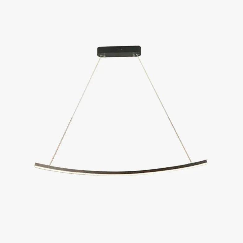 Minimalist Curved Dining Room Pendant Light - Clowas