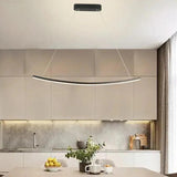 Minimalist Curved Dining Room Pendant Light - Clowas