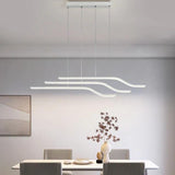 Three-Line Zigzag Design Minimalist Pendant Light - Clowas