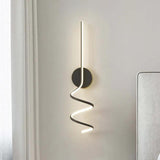 Spiral Led Modern Bedroom Wall Lights - Clowas