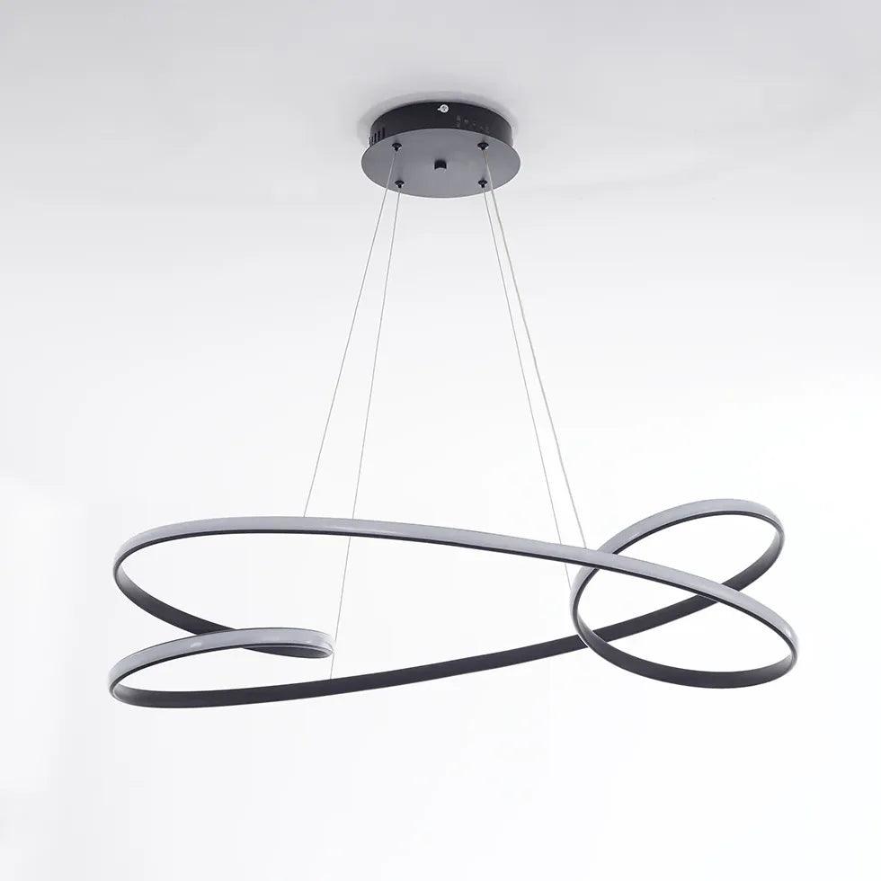 Irregular Curve Design Modern Pendant Light - Clowas