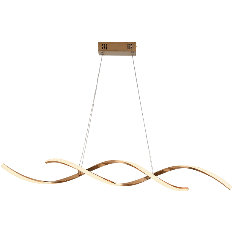 Gold Bar Acrylic Pendant Light - Clowas