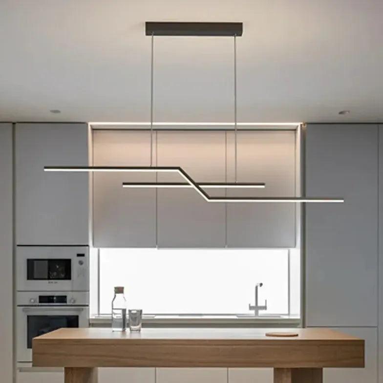 Linear Minimalist for Dining Room Pendant Light - Clowas