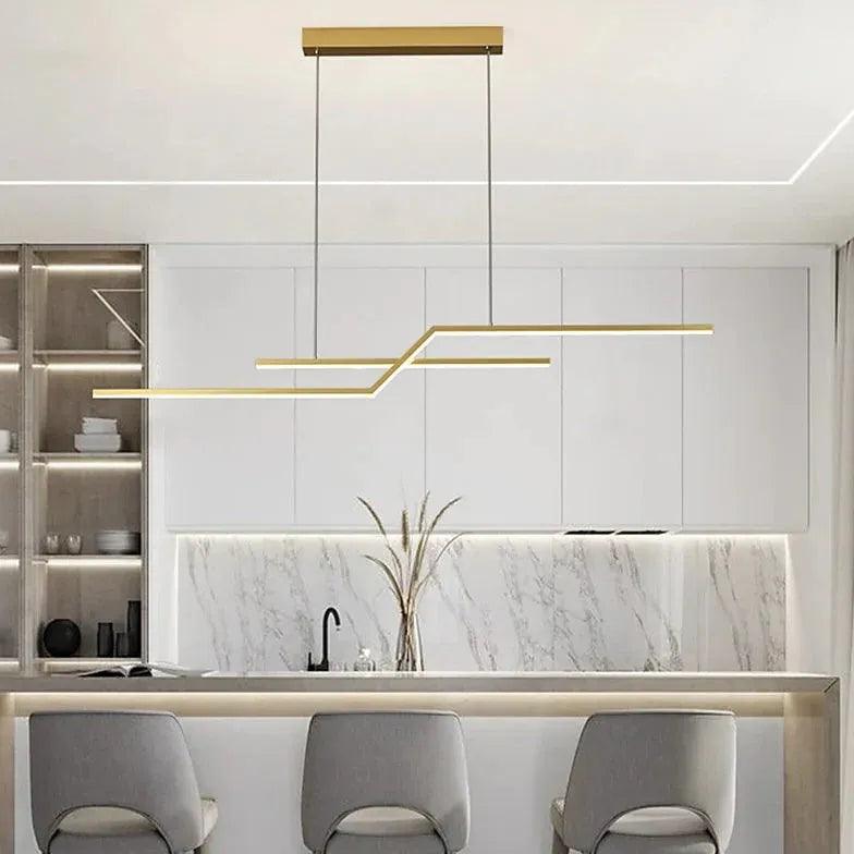 Linear Minimalist for Dining Room Pendant Light - Clowas