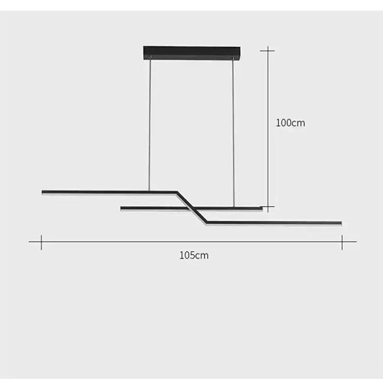 Linear Minimalist for Dining Room Pendant Light - Clowas