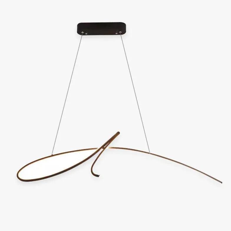 Minimalist Irregular Curved Modern Pendant Light - Clowas