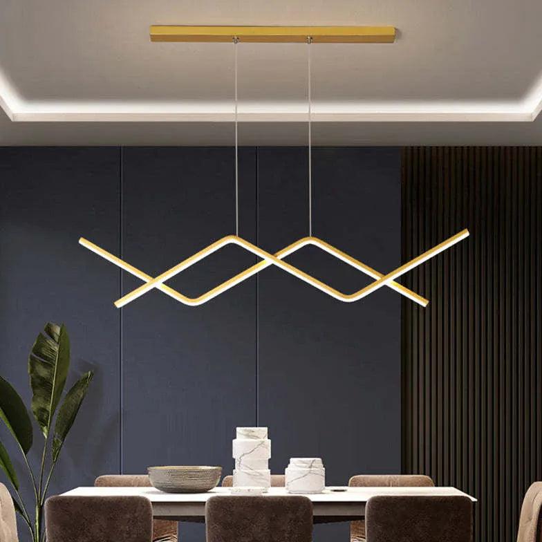 Geometric Strips Kitchen Pendant Light - Clowas