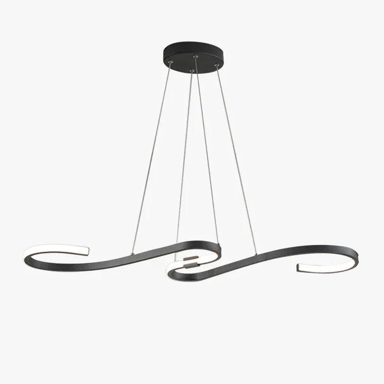 Curved Minimalist for Dining Room Pendant Light - Clowas