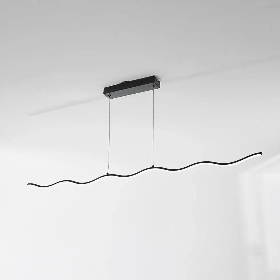 Wavy Line Minimalist Modern Pendant Light - Clowas