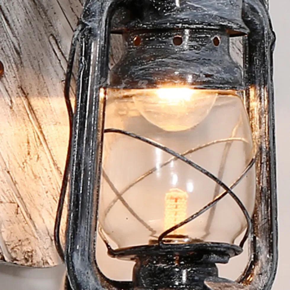 Lute Shape Lantern Vintage Wall Lights - Clowas