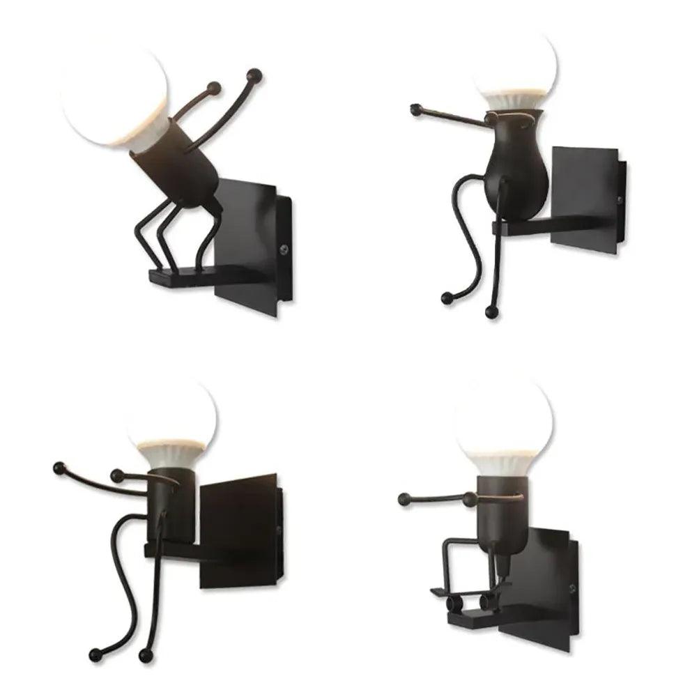Creative Little Man Modern Wall Lights - Clowas