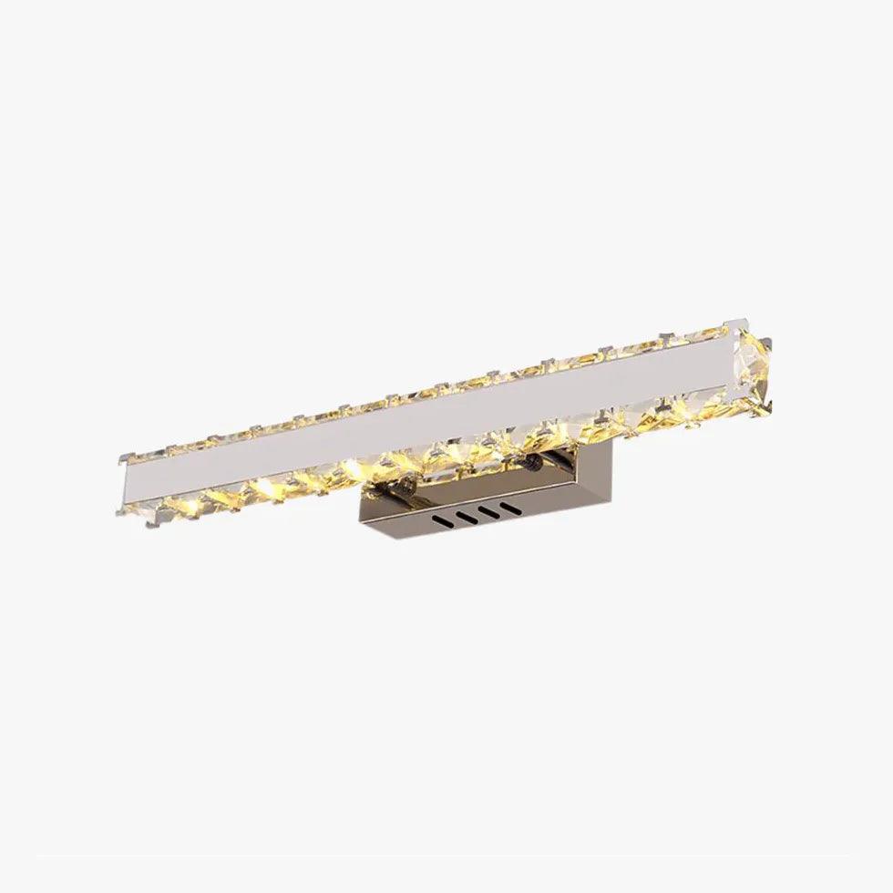Luxury Crystal Gold LED Bathroom Mirror Lights - Clowas