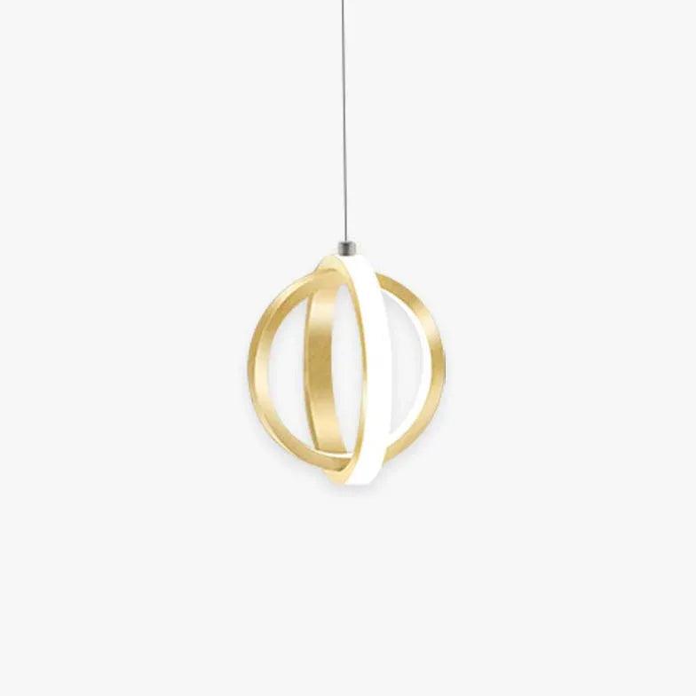 Double Ring Stereo Bedroom LED Pendant Light - Clowas