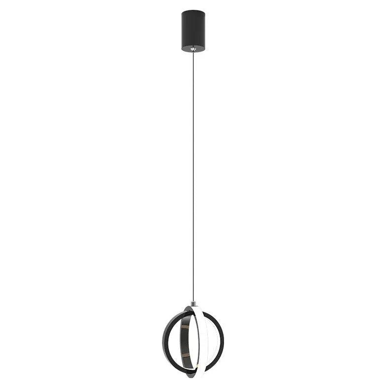 Double Ring Stereo Bedroom LED Pendant Light - Clowas