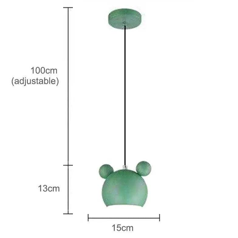 Macaron Bear Shape Restaurant LED Chandelier - Clowas