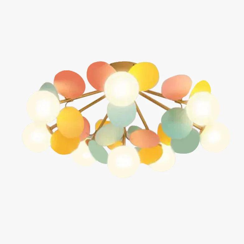 Macarons Bedroom Modern Flush Ceiling Lights - Clowas