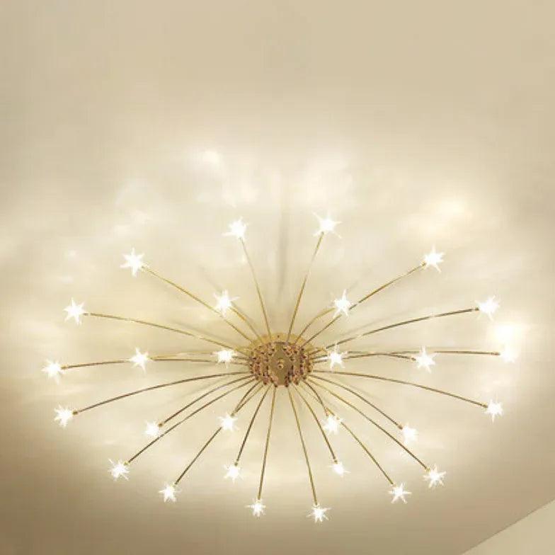 Pyrotechnics Modern LED Flush Ceiling Lights - Clowas