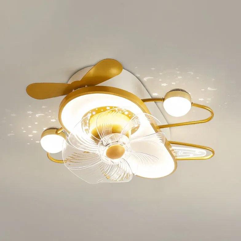 Multiple Lights Modern Ceiling Fan With Light - Clowas