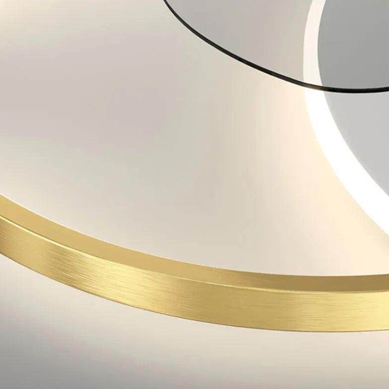 Simple Ring Bedroom Ceiling Fan With Light - Clowas