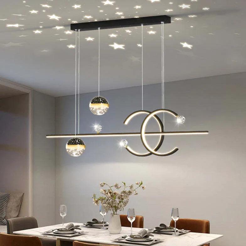 Projection Starry Sky LED Pendant Light - Clowas