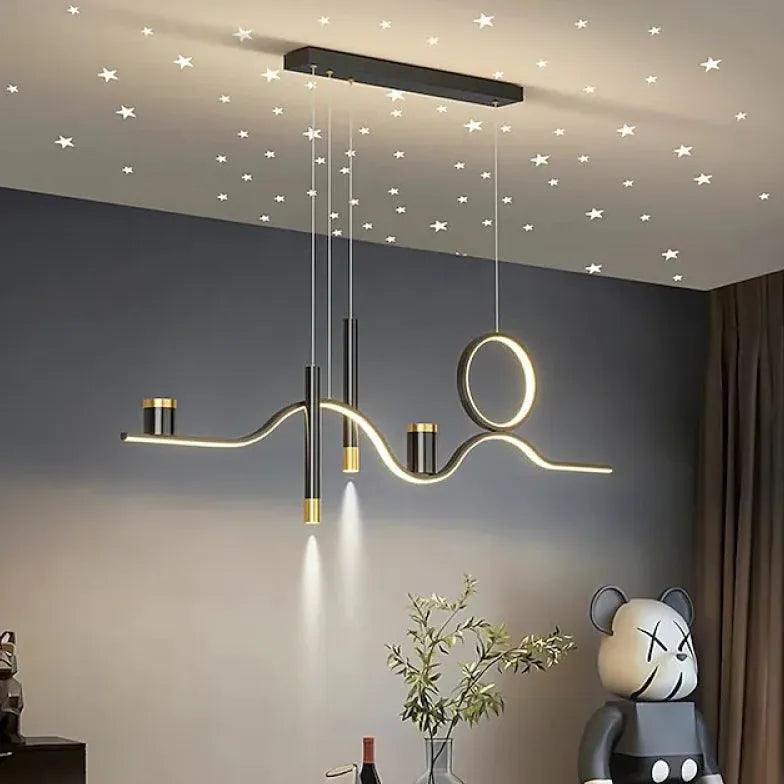 Streamline Creativity Black LED Pendant Light - Clowas