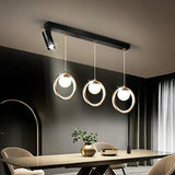 Dimming Ring Glass Kitchen Pendant Light - Clowas