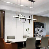 Multi-Loop Straight Line Dining Room Pendant Light - Clowas