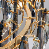 Bright Lights Shadows Crystal Gold Pendant Light - Clowas