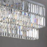 Luxury Strip Crystal Dining Room Pendant Light - Clowas
