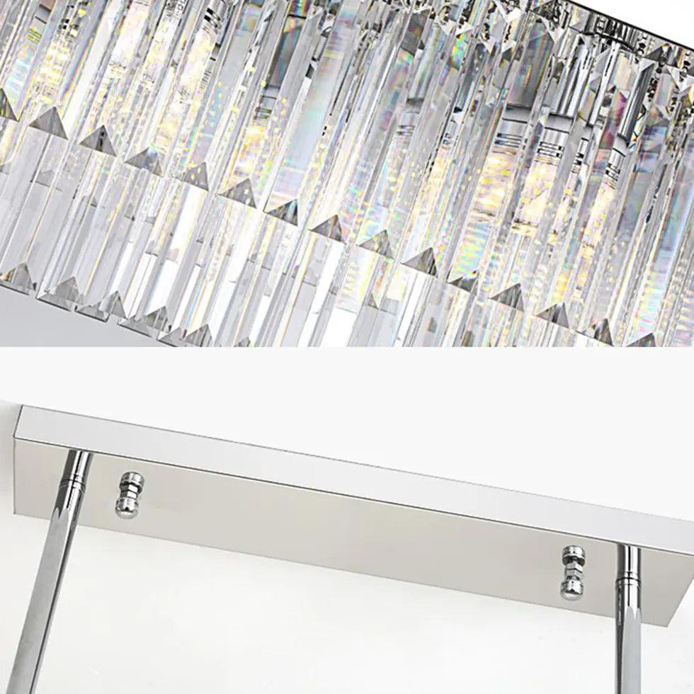 Luxury Strip Crystal Dining Room Pendant Light - Clowas