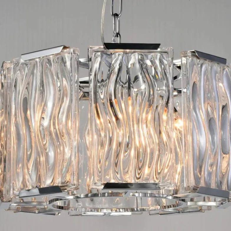 Unique Round Modern Crystal Bedroom Chandelier - Clowas
