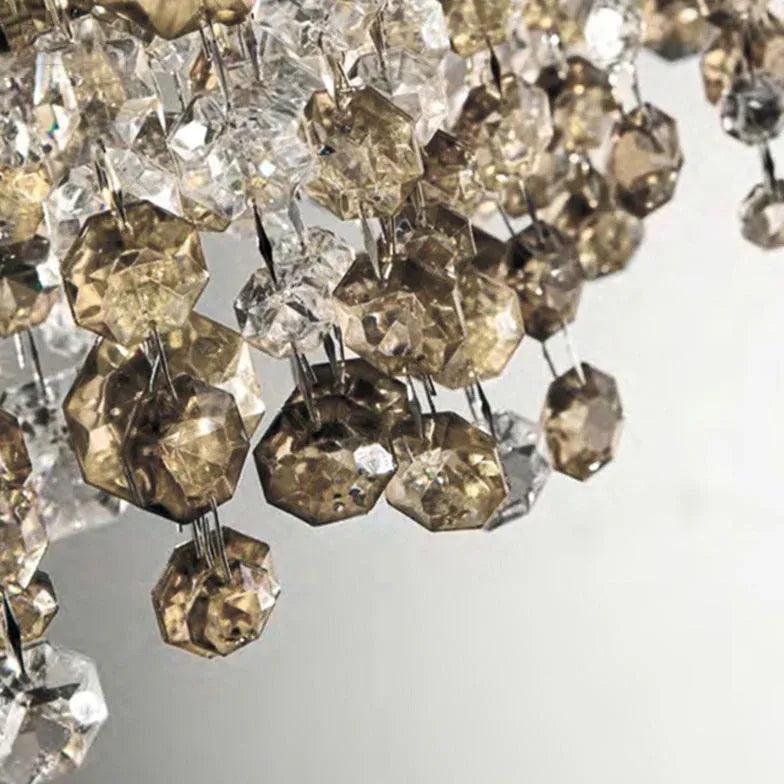 Long Strip Crystal Kitchen Pendant Light - Clowas