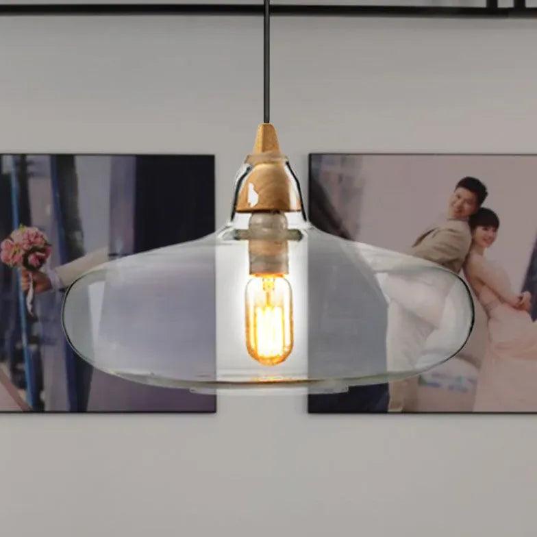 Matte Frosted White Glass Minimalist Pendant Light - Clowas